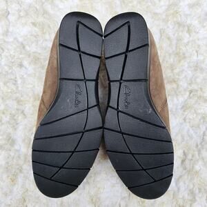 Tan Suede Sport Moc Clarks Daelyn Monarch Moccasins Size 6 Casual Leather Loafer